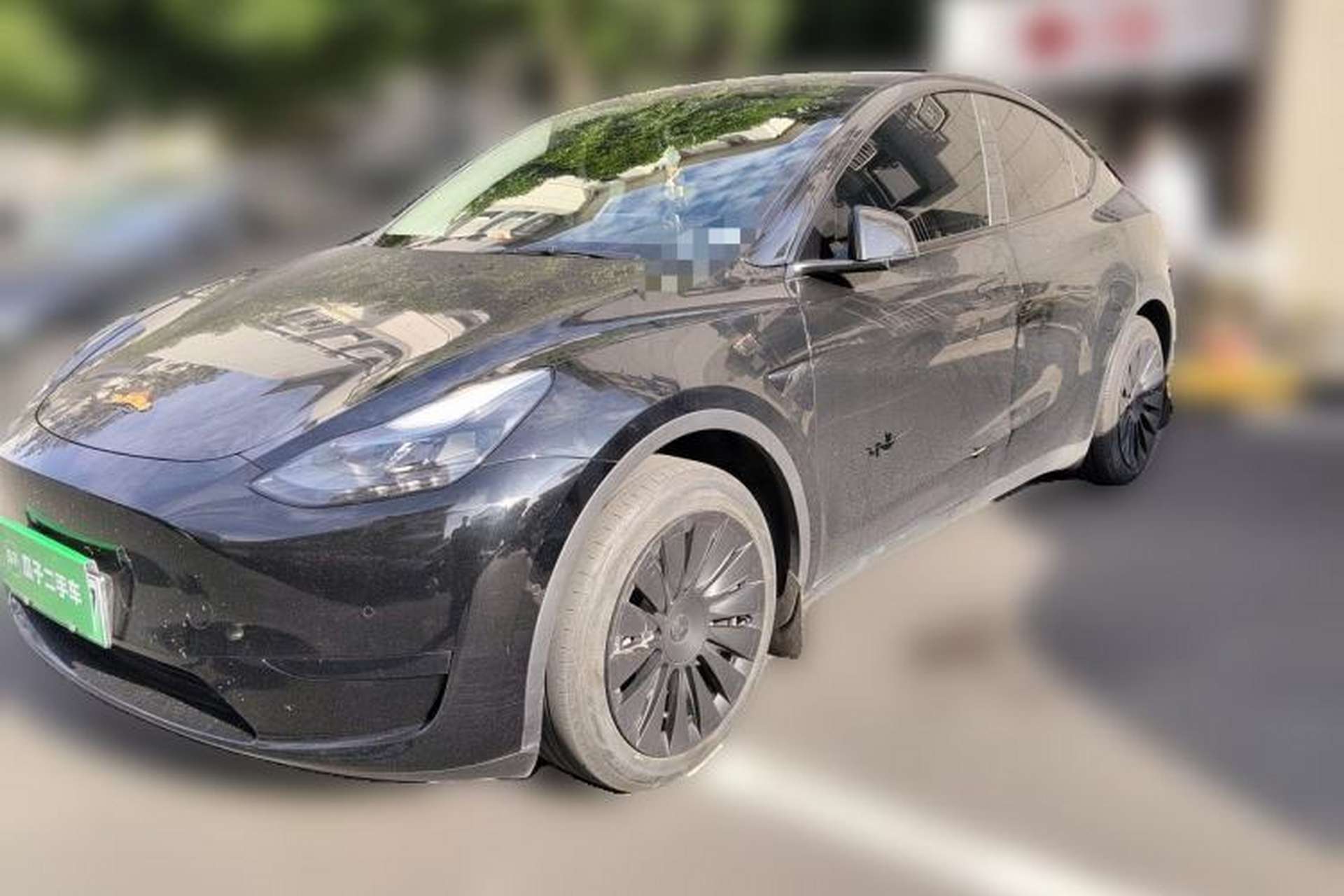 Used Tesla Model Y 2022 Revised Version Rear-Wheel Drive Front Left 45 Deg