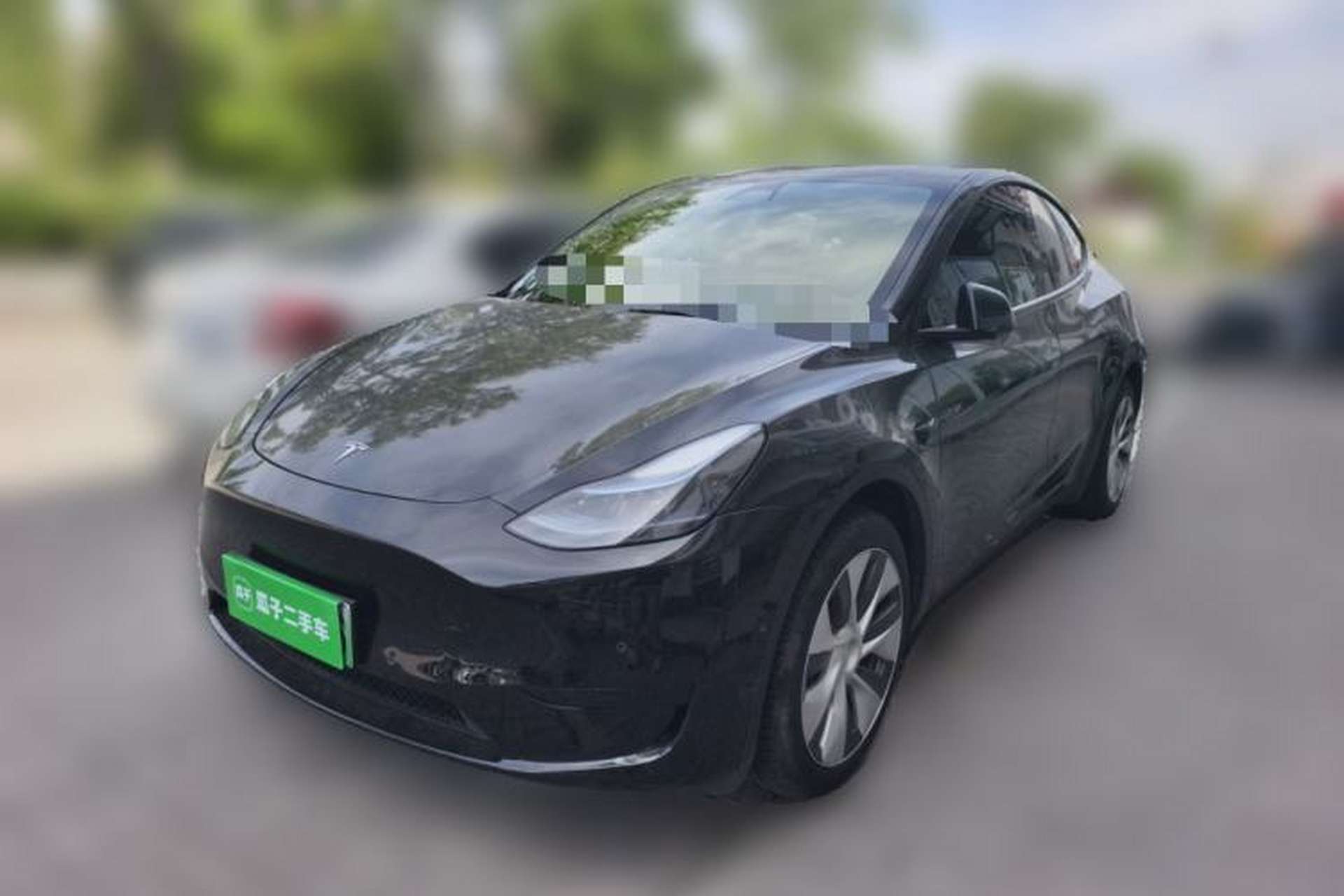 Used Tesla Model Y 2022 Rear-Wheel-Drive Version Front Left 45 Deg