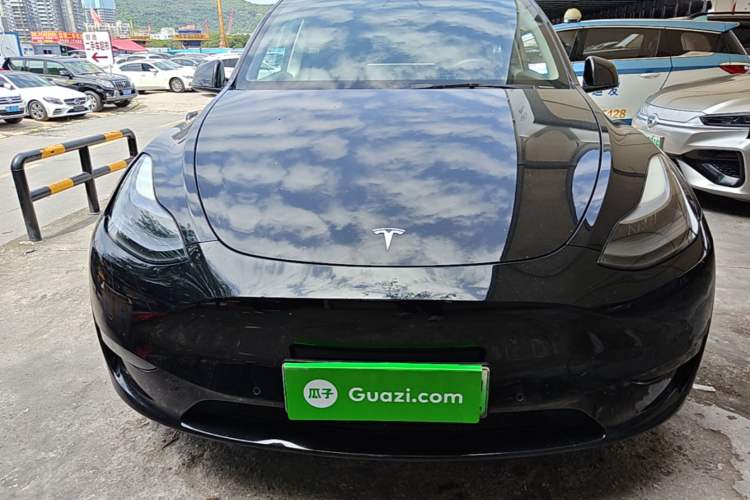 Used Tesla Model Y 2022 Revised Version Long-Range All-Wheel Drive Front