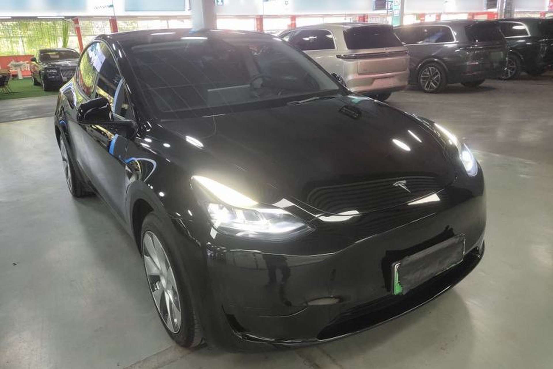 Used Tesla Model Y 2022 Revised Version Rear-Wheel Drive Front Right 45 Deg