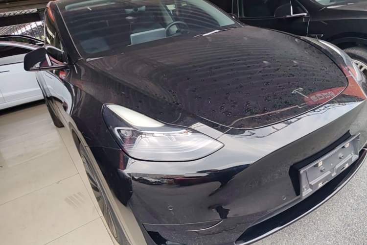 Used Tesla Model Y 2022 Revised Version Rear-Wheel Drive Front Right 45 Deg