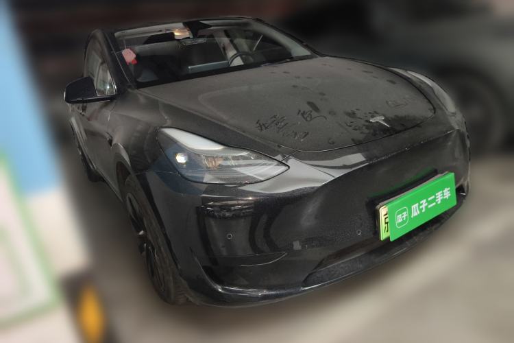 Used Tesla Model Y 2022 Rear-Wheel-Drive Version Front Right 45 Deg