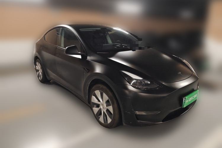 Used Tesla Model Y 2022 Revised Version Long-Range All-Wheel Drive Front Right 45 Deg