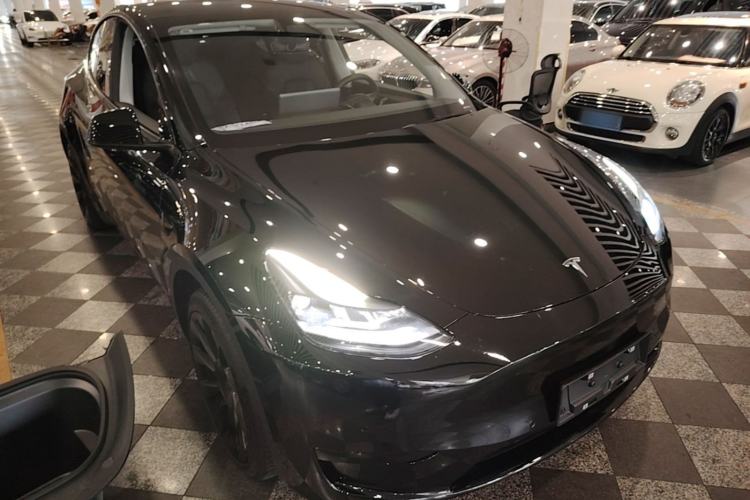 Used Tesla Model Y 2022 Revised Version Rear-Wheel Drive Front Right 45 Deg