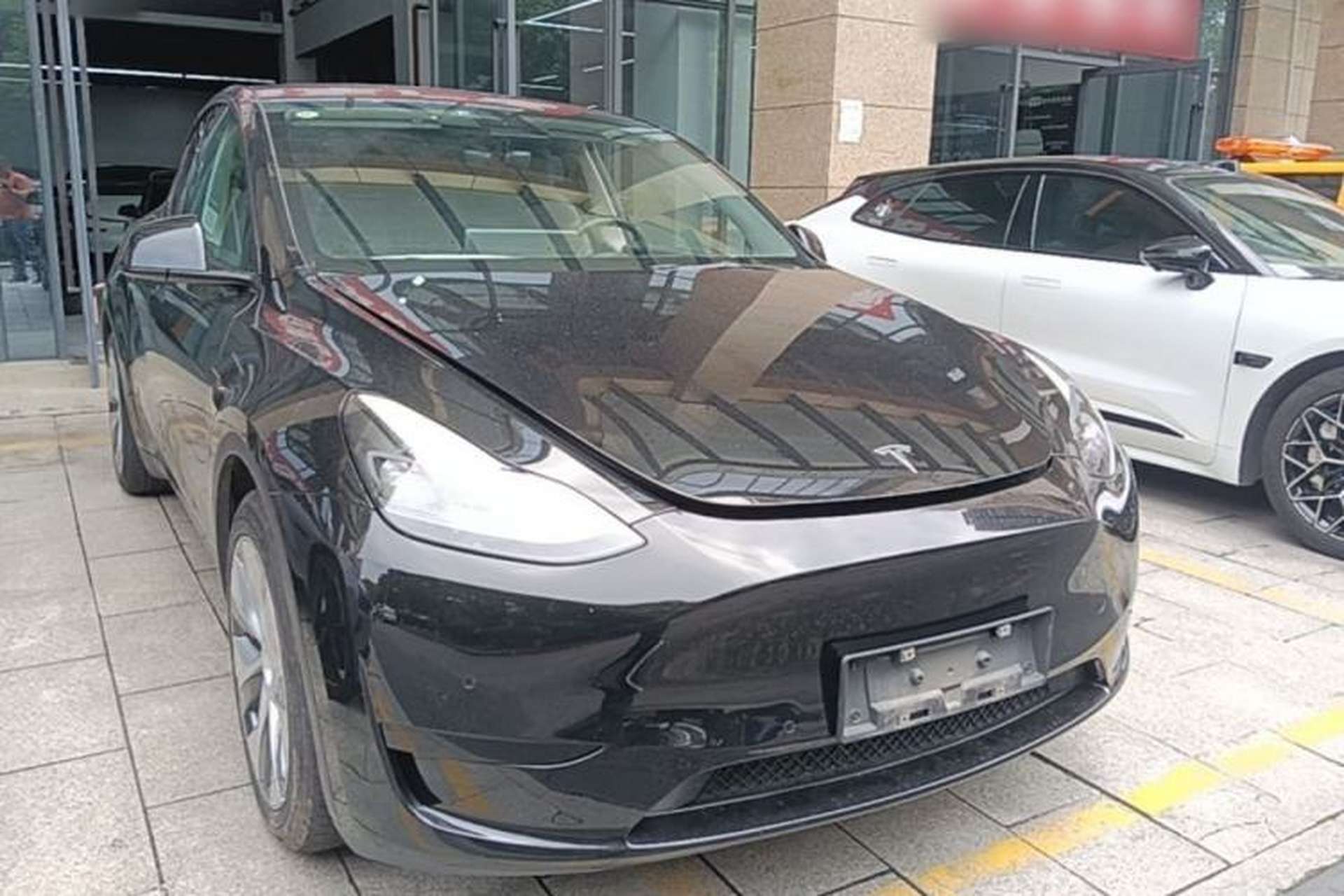 Used Tesla Model Y 2022 Revised Version Rear-Wheel Drive Front Right 45 Deg