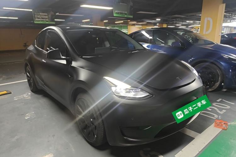 Used Tesla Model Y 2022 Revised Version Rear-Wheel Drive Front Right 45 Deg