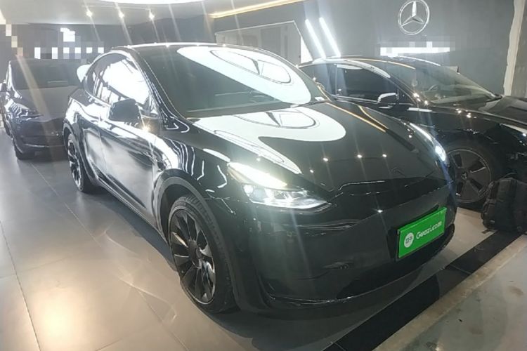 Used Tesla Model Y 2022 Revised Version Rear-Wheel Drive Front Right 45 Deg