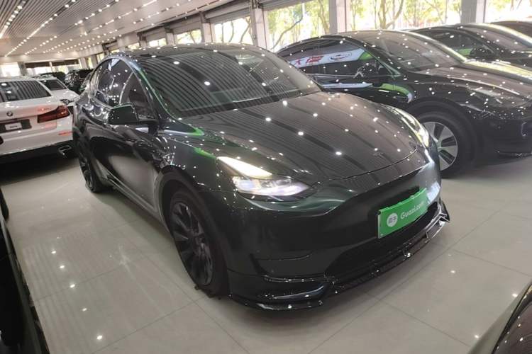Used Tesla Model Y 2022 Revised Version Rear-Wheel Drive Front Right 45 Deg