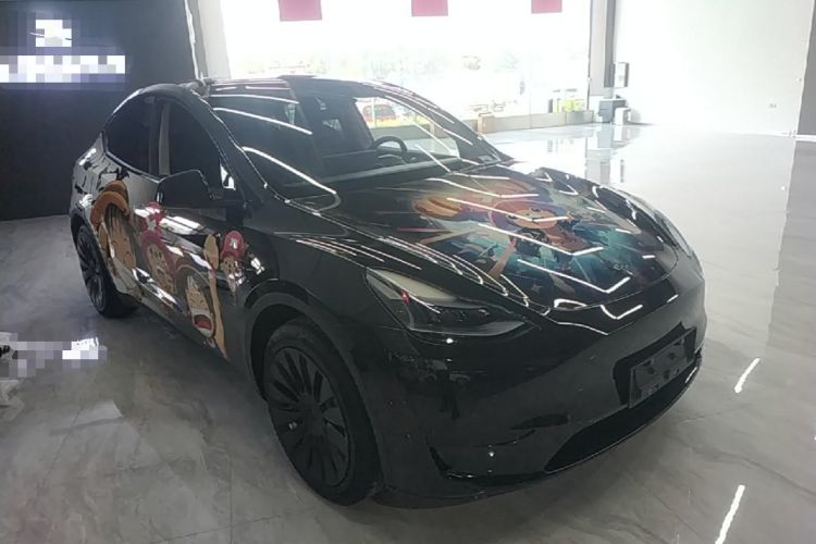 Used Tesla Model Y 2022 Revised Version Rear-Wheel Drive Front Right 45 Deg