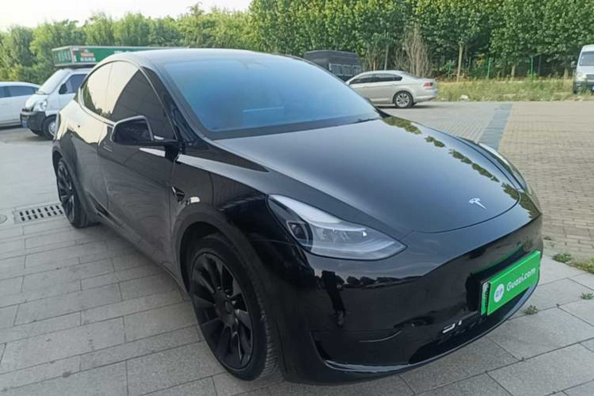 Used Tesla Model Y 2022 Revised Version Rear-Wheel Drive Front Right 45 Deg
