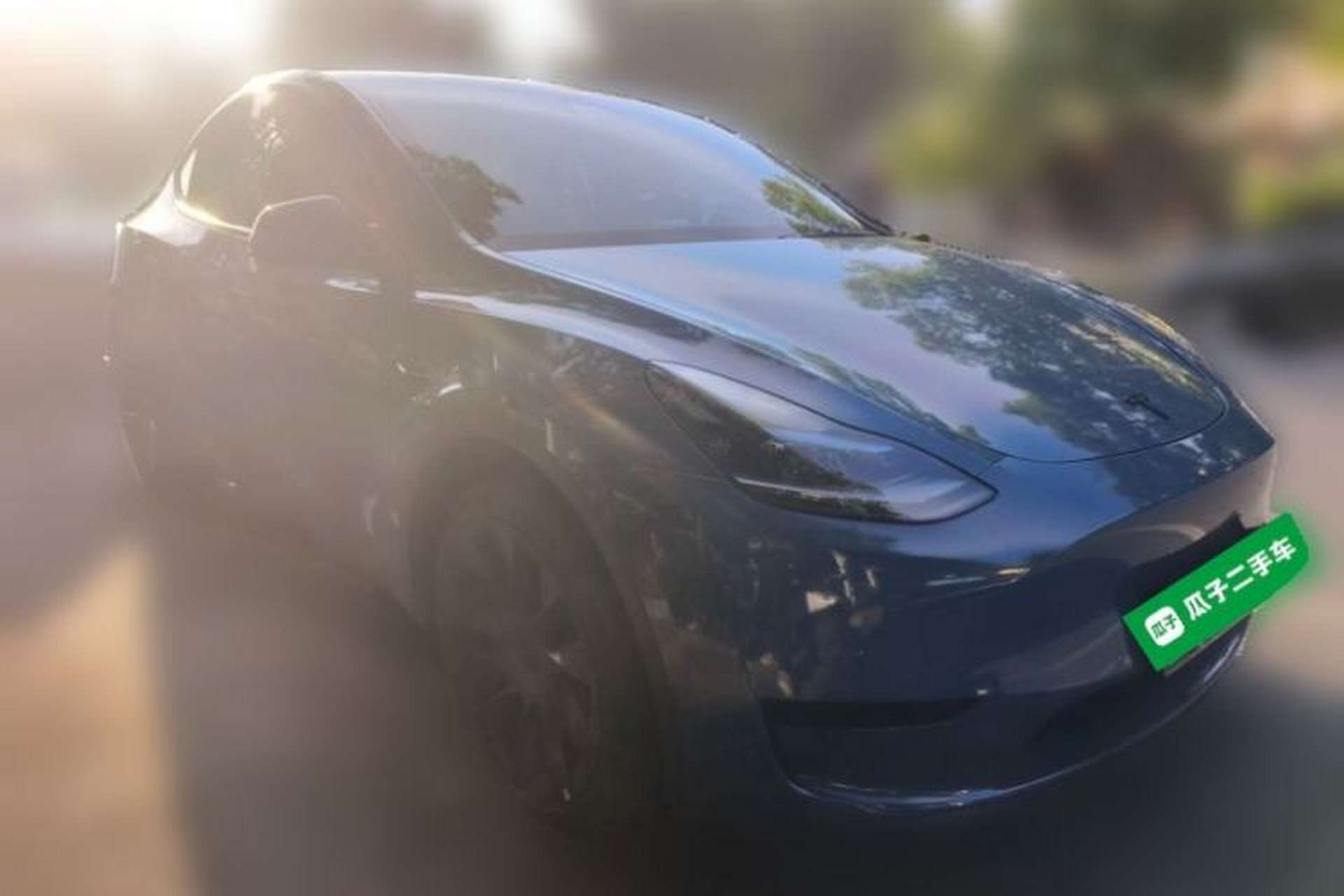 Used Tesla Model Y 2022 Rear-Wheel-Drive Version Front Right 45 Deg