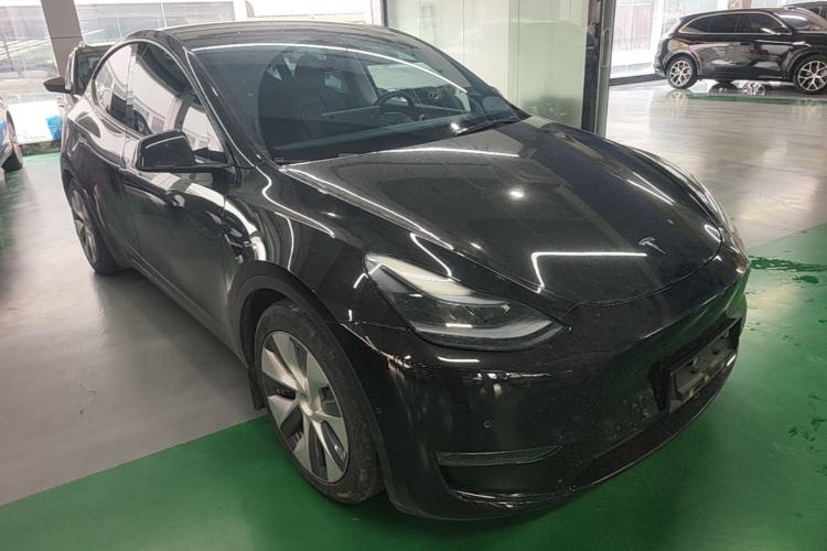 Used Tesla Model Y 2022 Revised Version Long-Range All-Wheel Drive Front Right 45 Deg