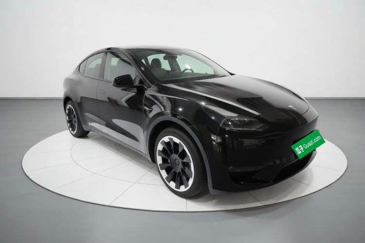 Used Tesla Model Y 2022 Revised Version Long-Range All-Wheel Drive Front Right 45 Deg