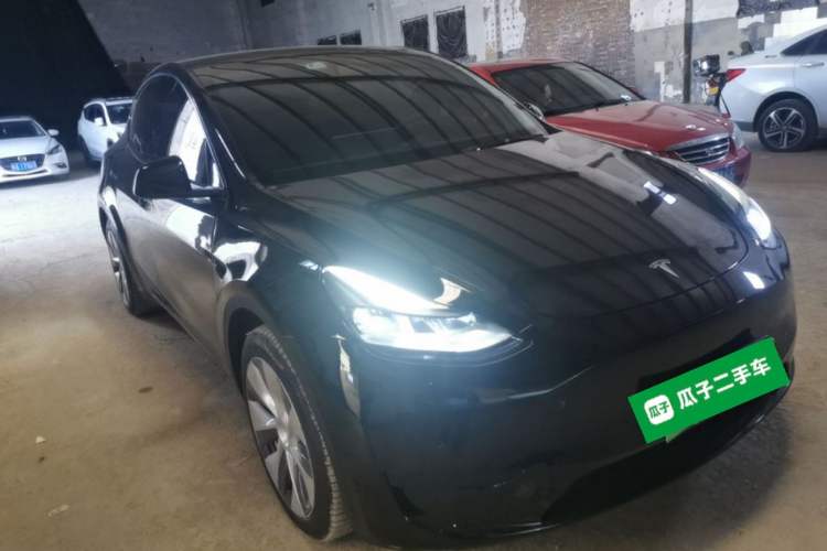 Used Tesla Model Y 2022 Revised Version Rear-Wheel Drive Front Right 45 Deg