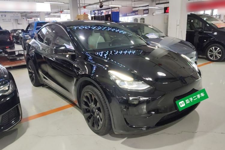 Used Tesla Model Y 2022 Revised Version Rear-Wheel Drive Front Right 45 Deg
