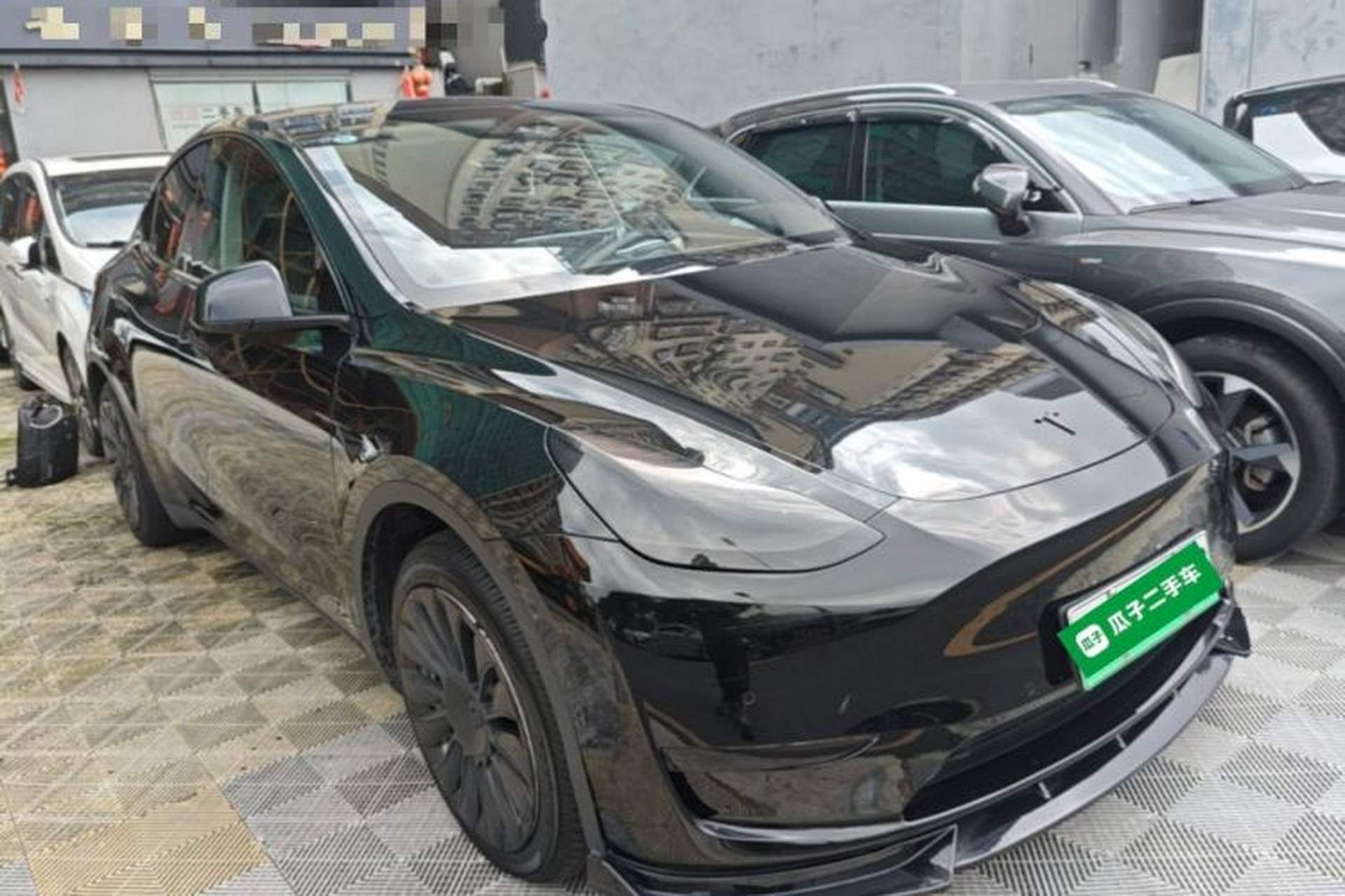 Used Tesla Model Y 2022 Revised Version Rear-Wheel Drive Front Right 45 Deg