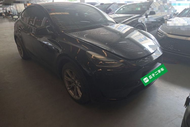 Used Tesla Model Y 2022 Revised Version Rear-Wheel Drive Front Right 45 Deg