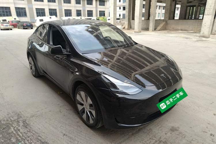 Used Tesla Model Y 2022 Revised Version Rear-Wheel Drive Front Right 45 Deg