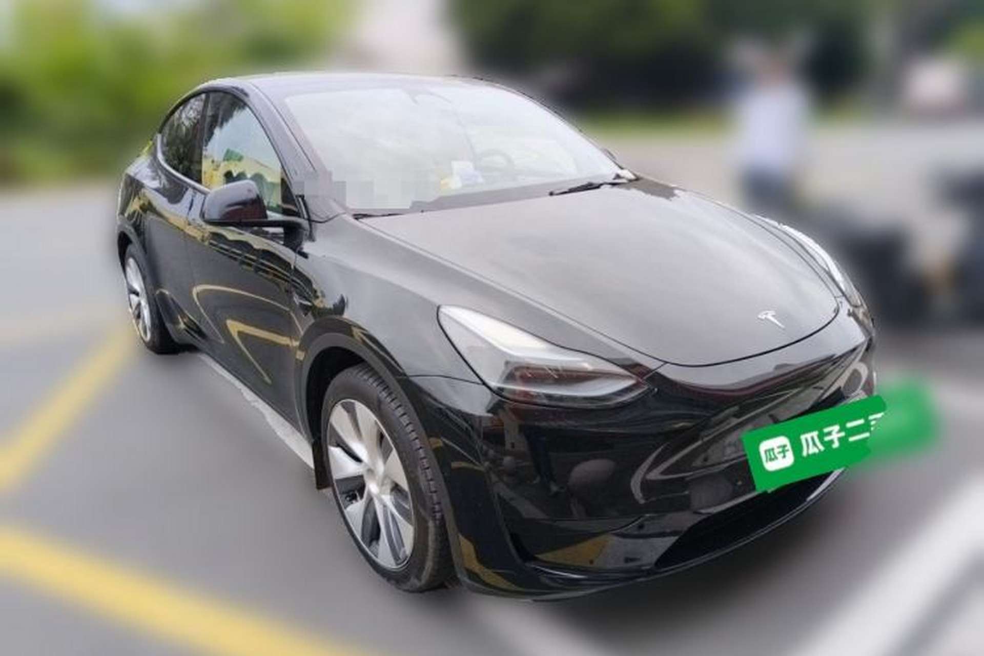 Used Tesla Model Y 2022 Revised Version Rear-Wheel Drive Front Right 45 Deg