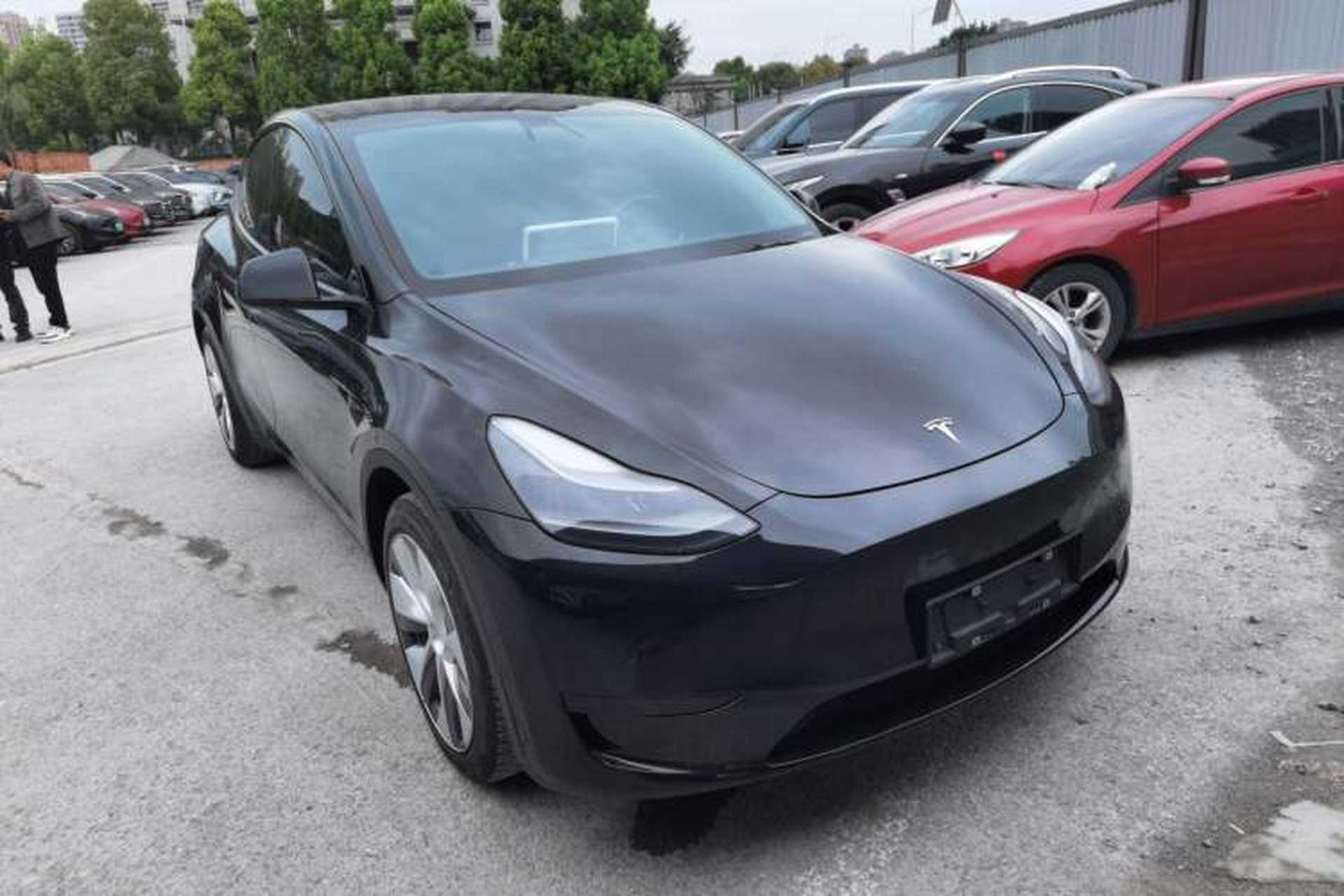 Used Tesla Model Y 2022 Revised Version Rear-Wheel Drive Front Right 45 Deg