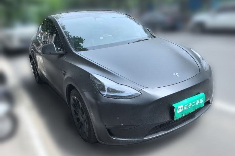 Used Tesla Model Y 2022 Revised Version Rear-Wheel Drive Front Right 45 Deg