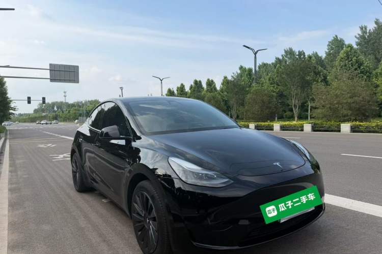 Used Tesla Model Y 2022 Revised Version Rear-Wheel Drive Front Right 45 Deg
