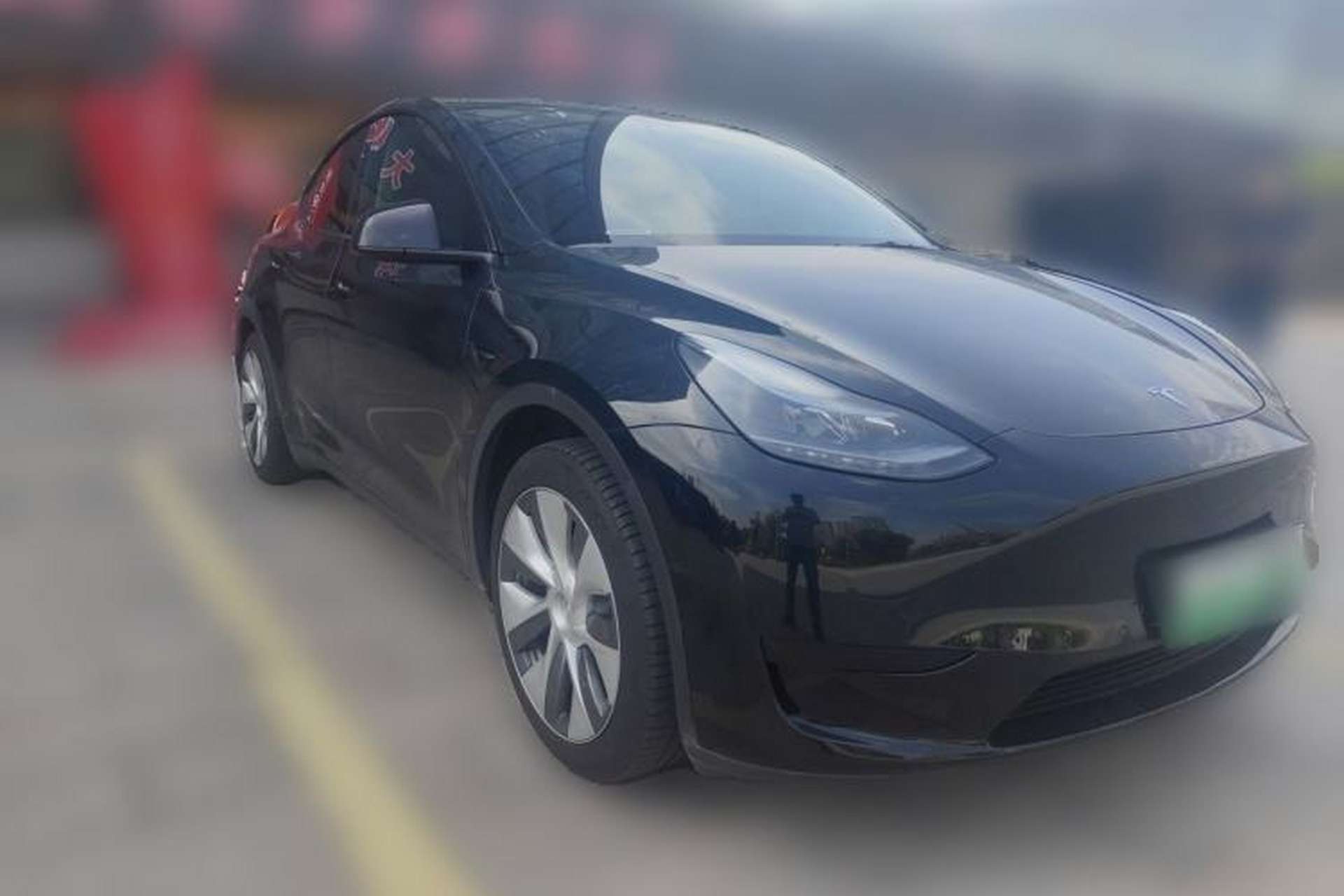 Used Tesla Model Y 2022 Revised Version Rear-Wheel Drive Front Right 45 Deg