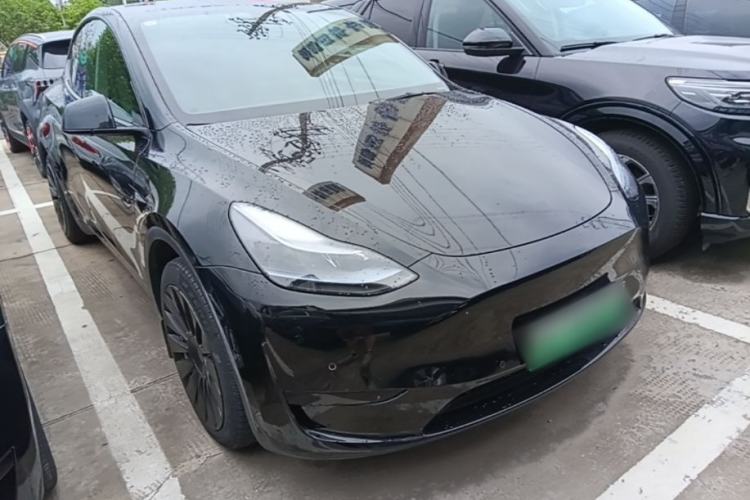 Used Tesla Model Y 2022 Revised Version Rear-Wheel Drive Front Right 45 Deg