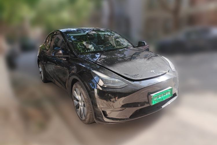 Used Tesla Model Y 2022 Revised Version Rear-Wheel Drive Front Right 45 Deg