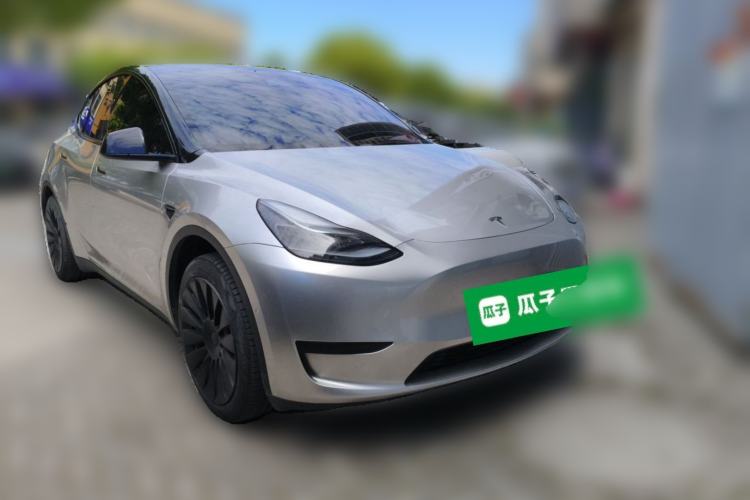 Used Tesla Model Y 2022 Revised Version Rear-Wheel Drive Front Right 45 Deg