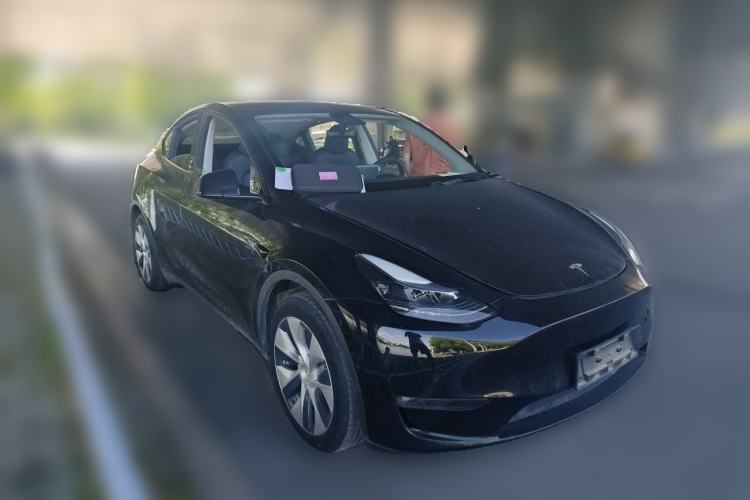 Used Tesla Model Y 2022 Revised Version Long-Range All-Wheel Drive Front Right 45 Deg