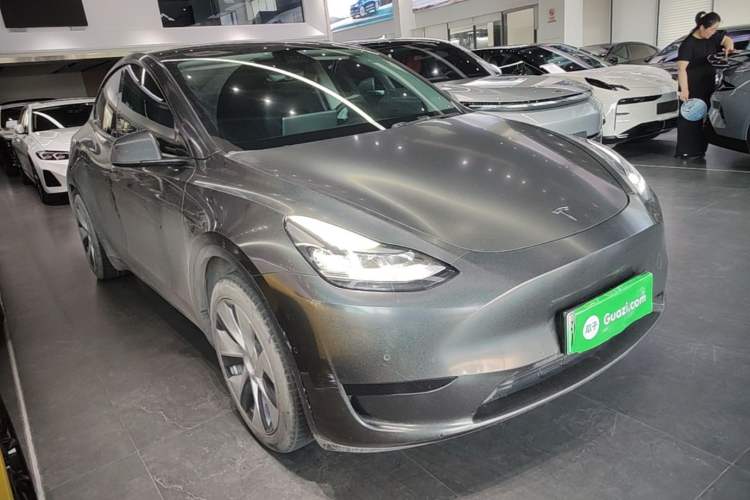 Used Tesla Model Y 2022 Revised Version Rear-Wheel Drive Front Right 45 Deg