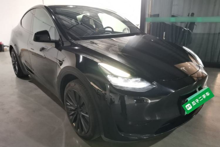Used Tesla Model Y 2022 Revised Version Rear-Wheel Drive Front Right 45 Deg