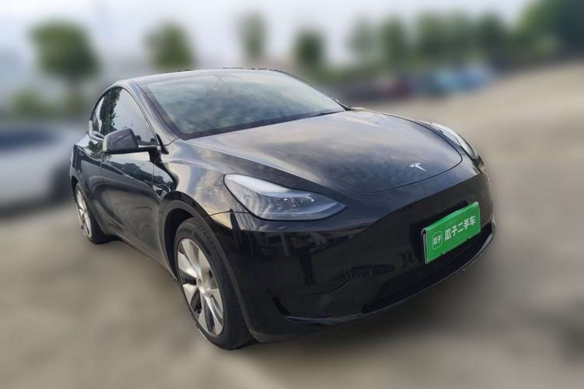 Used Tesla Model Y 2022 Revised Version Rear-Wheel Drive Front Right 45 Deg