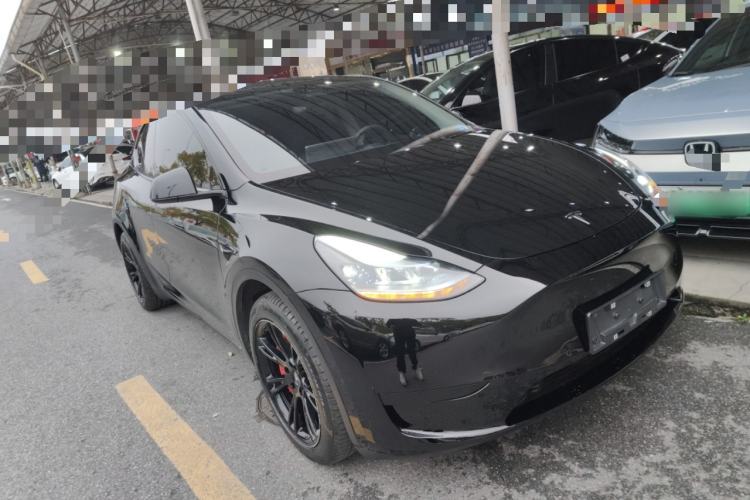 Used Tesla Model Y 2022 Revised Version Rear-Wheel Drive Front Right 45 Deg