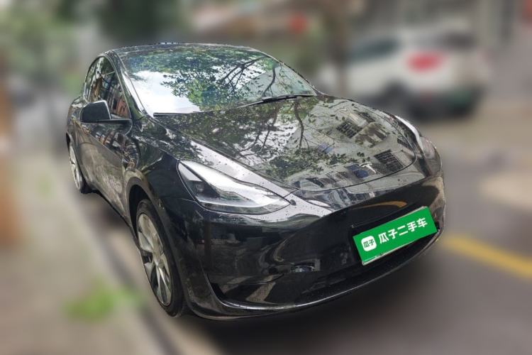 Used Tesla Model Y 2022 Revised Version Rear-Wheel Drive Front Right 45 Deg