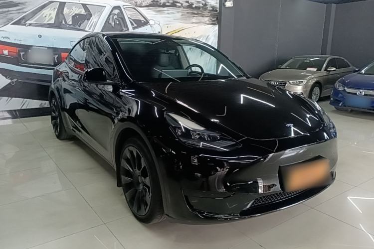 Used Tesla Model Y 2022 Revised Version Rear-Wheel Drive Front Right 45 Deg