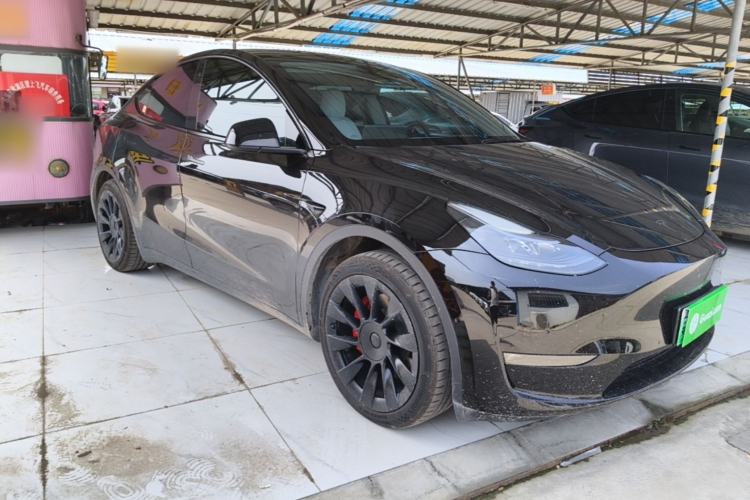 Used Tesla Model Y 2022 Revised Version Rear-Wheel Drive Front Right 45 Deg