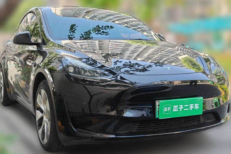 Used Tesla Model Y 2022 Revised Version Rear-Wheel Drive Front Right 45 Deg
