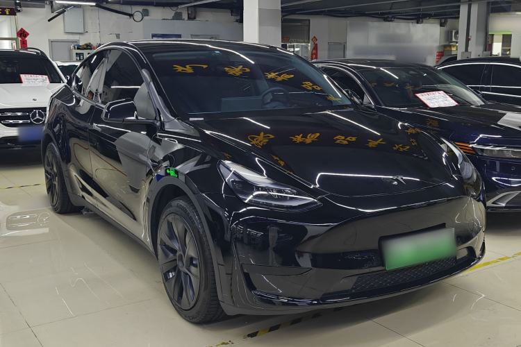 Used Tesla Model Y 2022 Revised Version Rear-Wheel Drive Front Right 45 Deg
