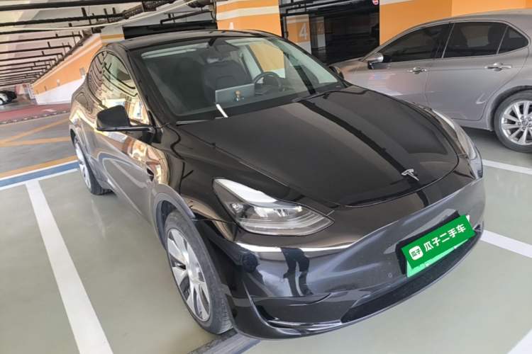 Used Tesla Model Y 2022 Revised Version Rear-Wheel Drive Front Right 45 Deg