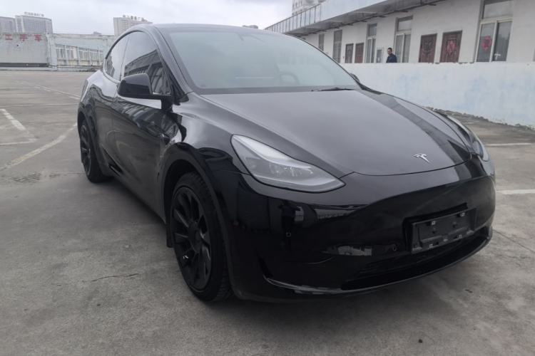 Used Tesla Model Y 2022 Revised Version Rear-Wheel Drive Front Right 45 Deg