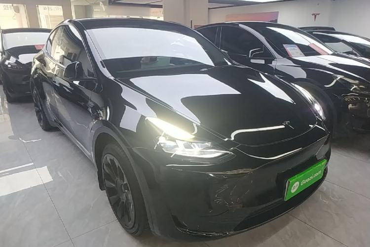 Used Tesla Model Y 2022 Revised Version Rear-Wheel Drive Front Right 45 Deg