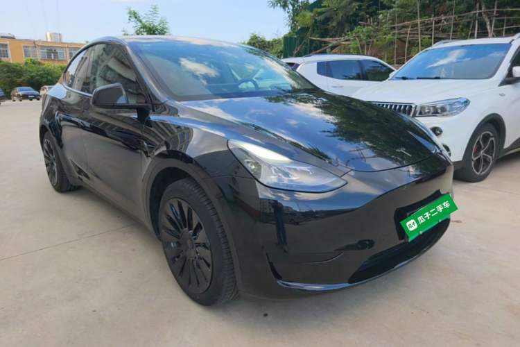 Used Tesla Model Y 2022 Revised Version Rear-Wheel Drive Front Right 45 Deg