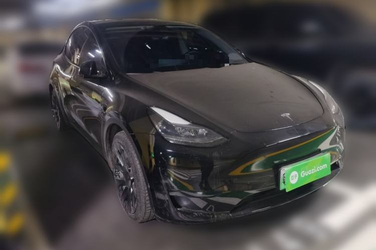 Used Tesla Model Y 2022 Rear-Wheel-Drive Version Front Right 45 Deg