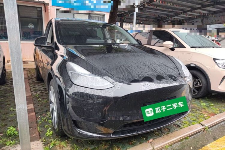 Used Tesla Model Y 2022 Revised Version Rear-Wheel Drive Front Right 45 Deg