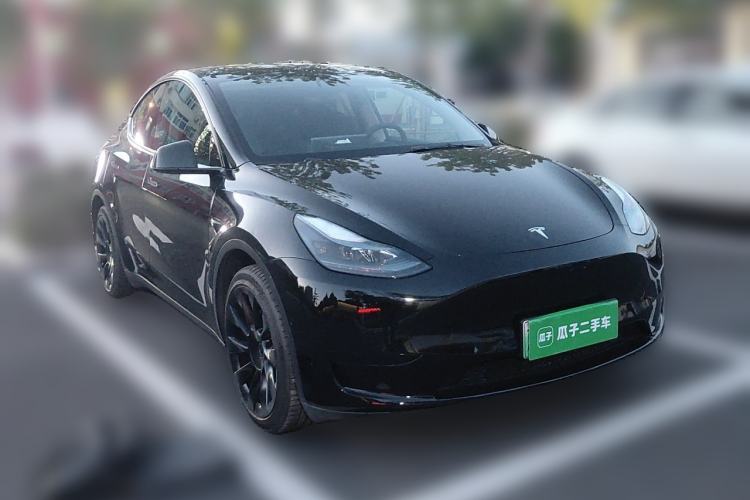 Used Tesla Model Y 2022 Revised Version Rear-Wheel Drive Front Right 45 Deg