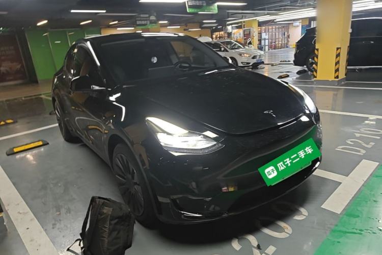 Used Tesla Model Y 2022 Revised Version Rear-Wheel Drive Front Right 45 Deg