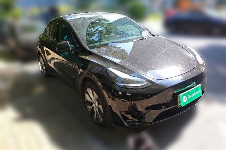 Used Tesla Model Y 2022 Revised Version Rear-Wheel Drive Front Right 45 Deg