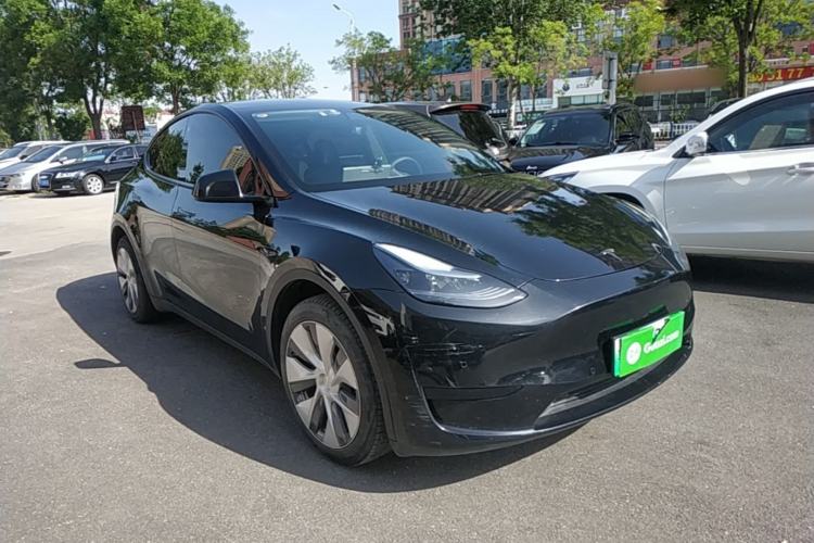 Used Tesla Model Y 2022 Revised Version Rear-Wheel Drive Front Right 45 Deg